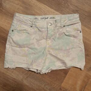 Cat&Jack Girls Tye Dye Shorts XL 14 16